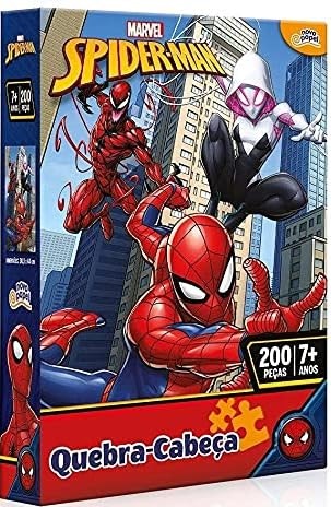 Quebra-cabeça Spider-Man: 200 peças